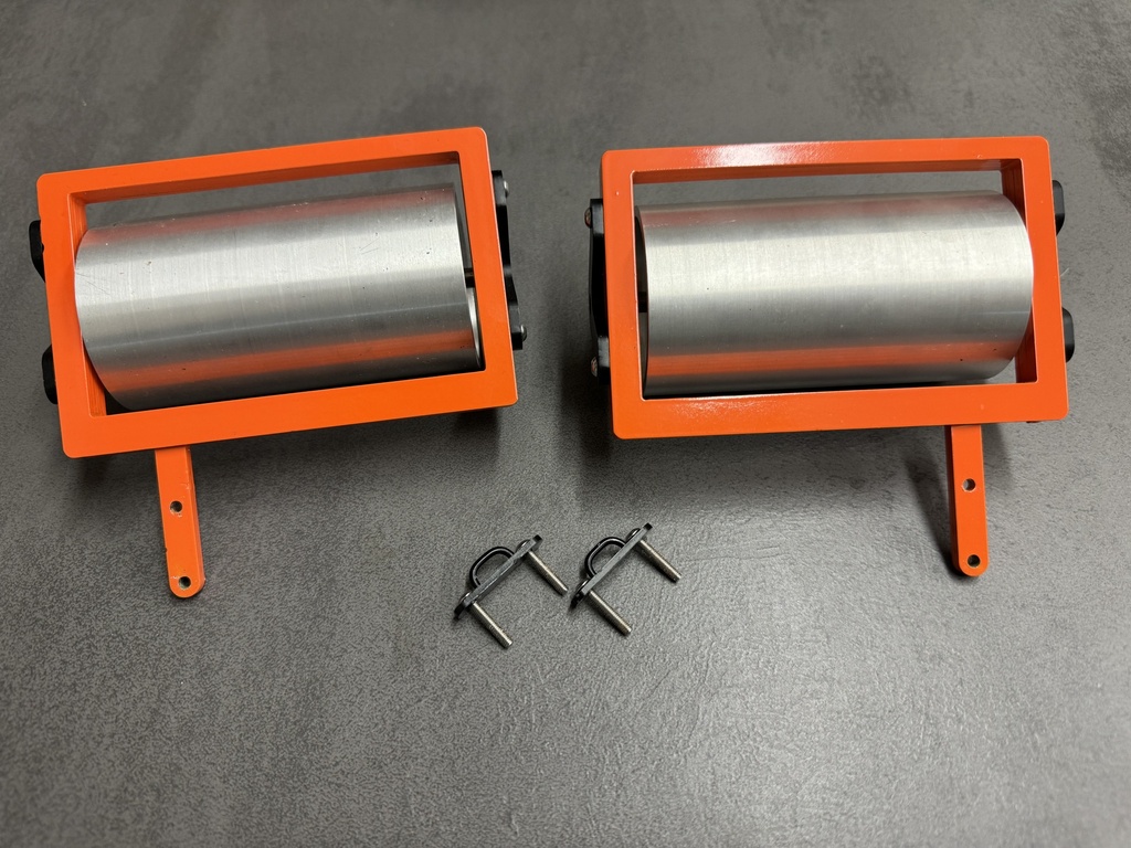 Rear rollers set