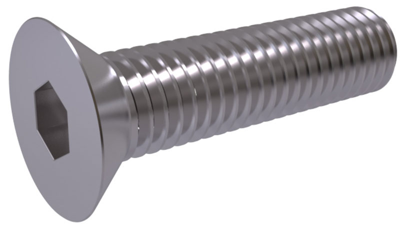 Hexagon socket countersunk head cap screws (ISO 10642)